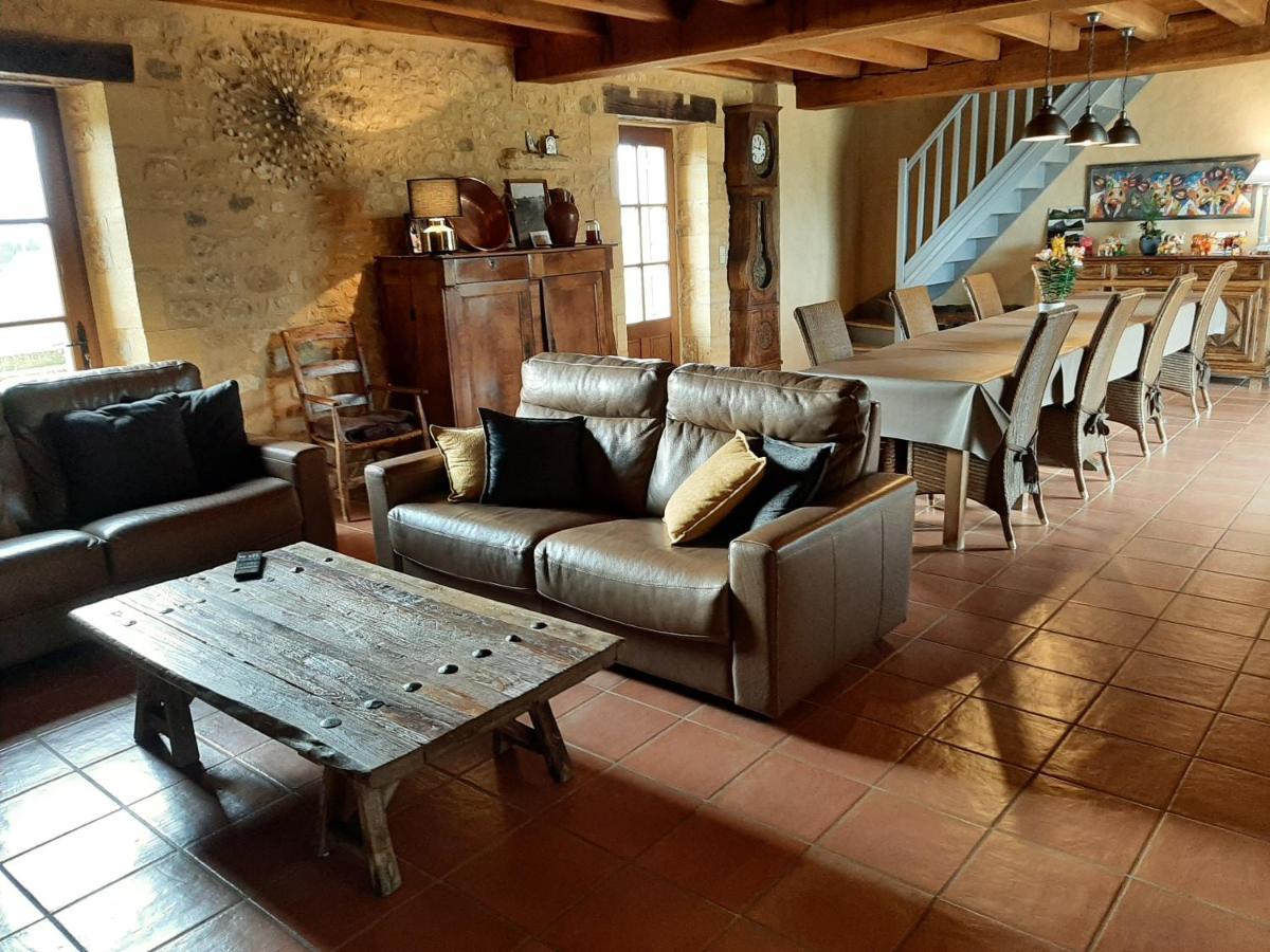 Chambre D'Hotes La Ferme De La Croix. Saint-Avit-Sénieur Dış mekan fotoğraf