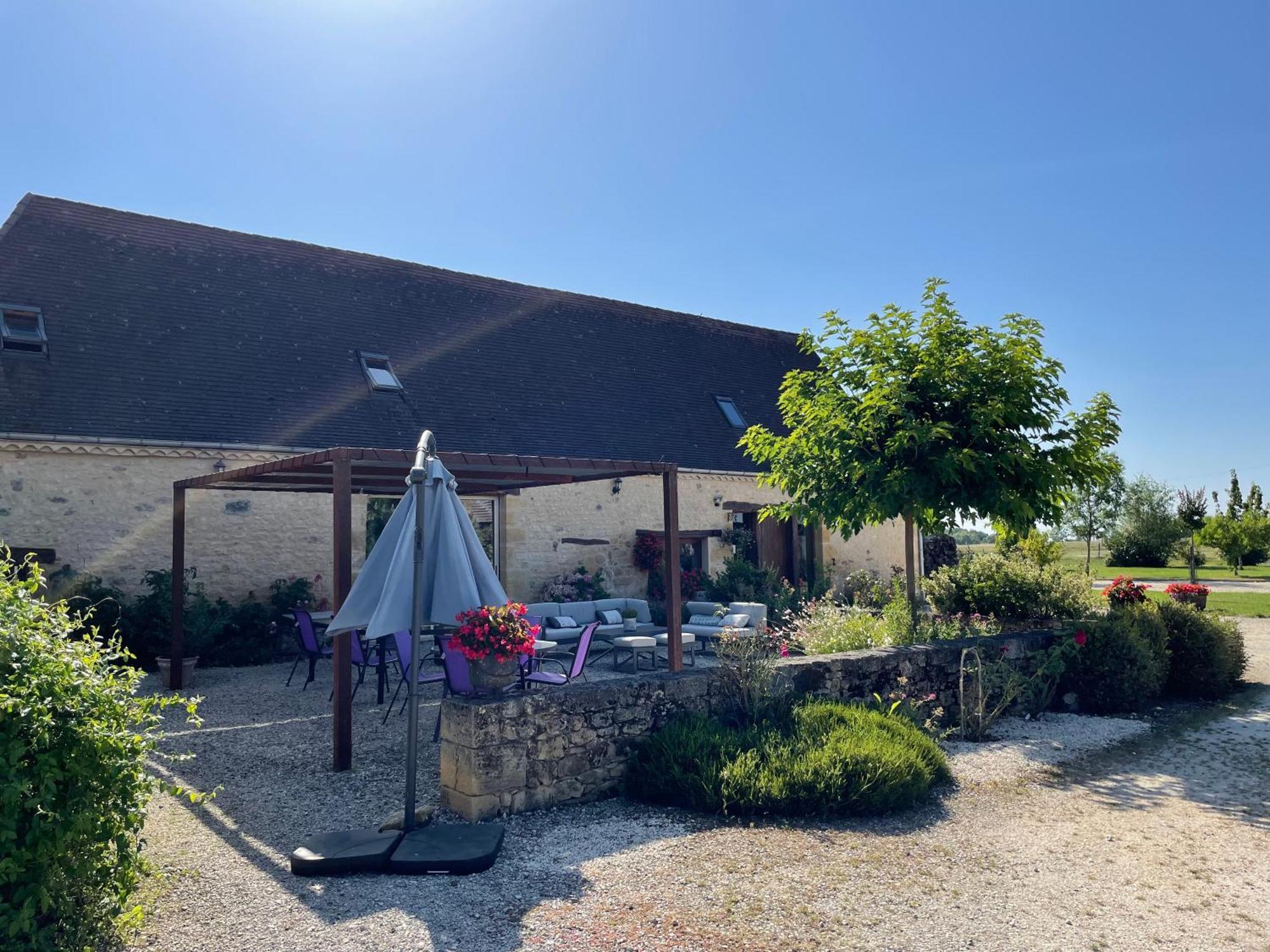 Chambre D'Hotes La Ferme De La Croix. Saint-Avit-Sénieur Dış mekan fotoğraf