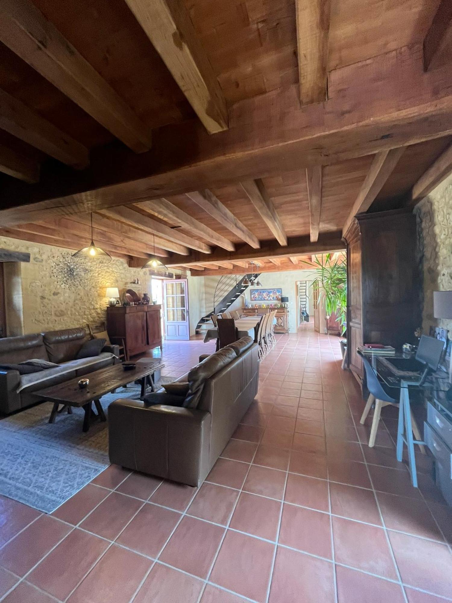 Chambre D'Hotes La Ferme De La Croix. Saint-Avit-Sénieur Dış mekan fotoğraf
